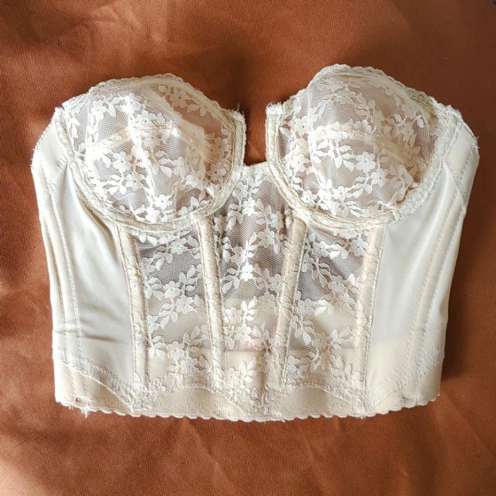 Backless True Vintage Underwire Corset/Bustier - image 1
